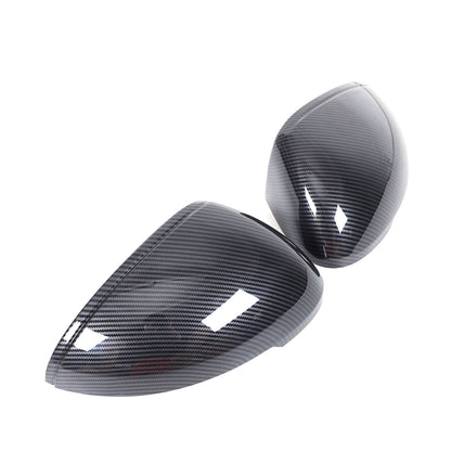ABS Carbon fiber Side Rear Mirror Cover Caps Trim For Porsche Macan 2011-2021 US 18