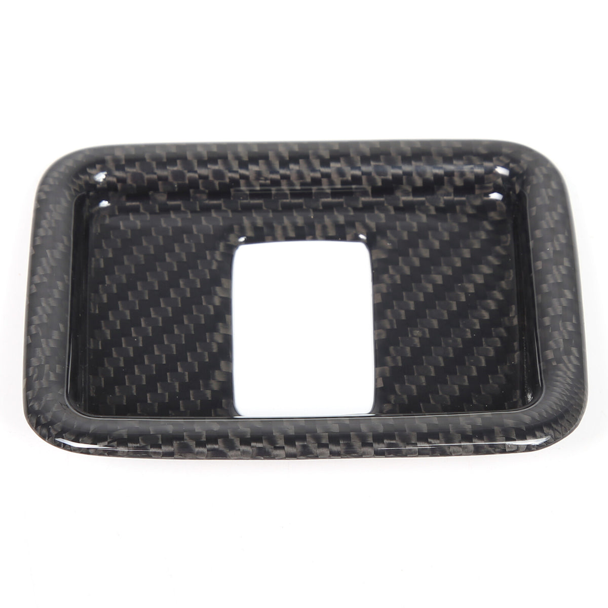 Real Carbon Fiber Inner Tailgate Switch Trim Cover For Range Rover Vogue 23+ 15