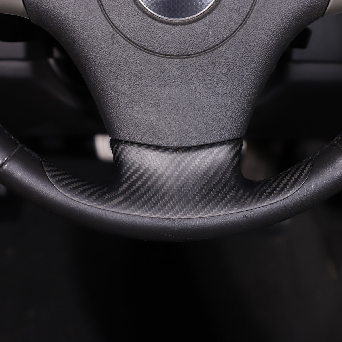 Matte Dry Real Carbon Fiber Center Console Trim Cover For Corvette C6 2005-13 52