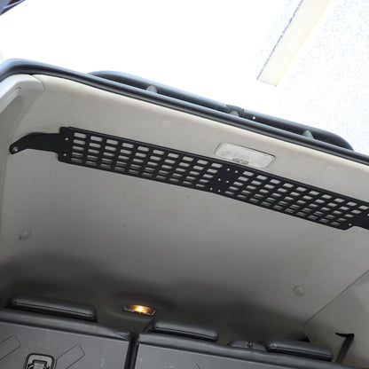 2PCS Black Steel Trunk Roof Hanging Bag Rack Trim For Toyota FJ Cruiser 2007-21 7