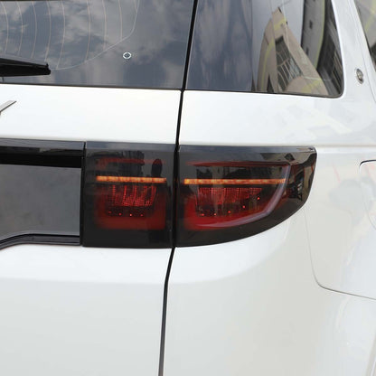 ABS Smoked Blackout Tail Light Covers For Land Rover Discovery Sport 2020-2022 8