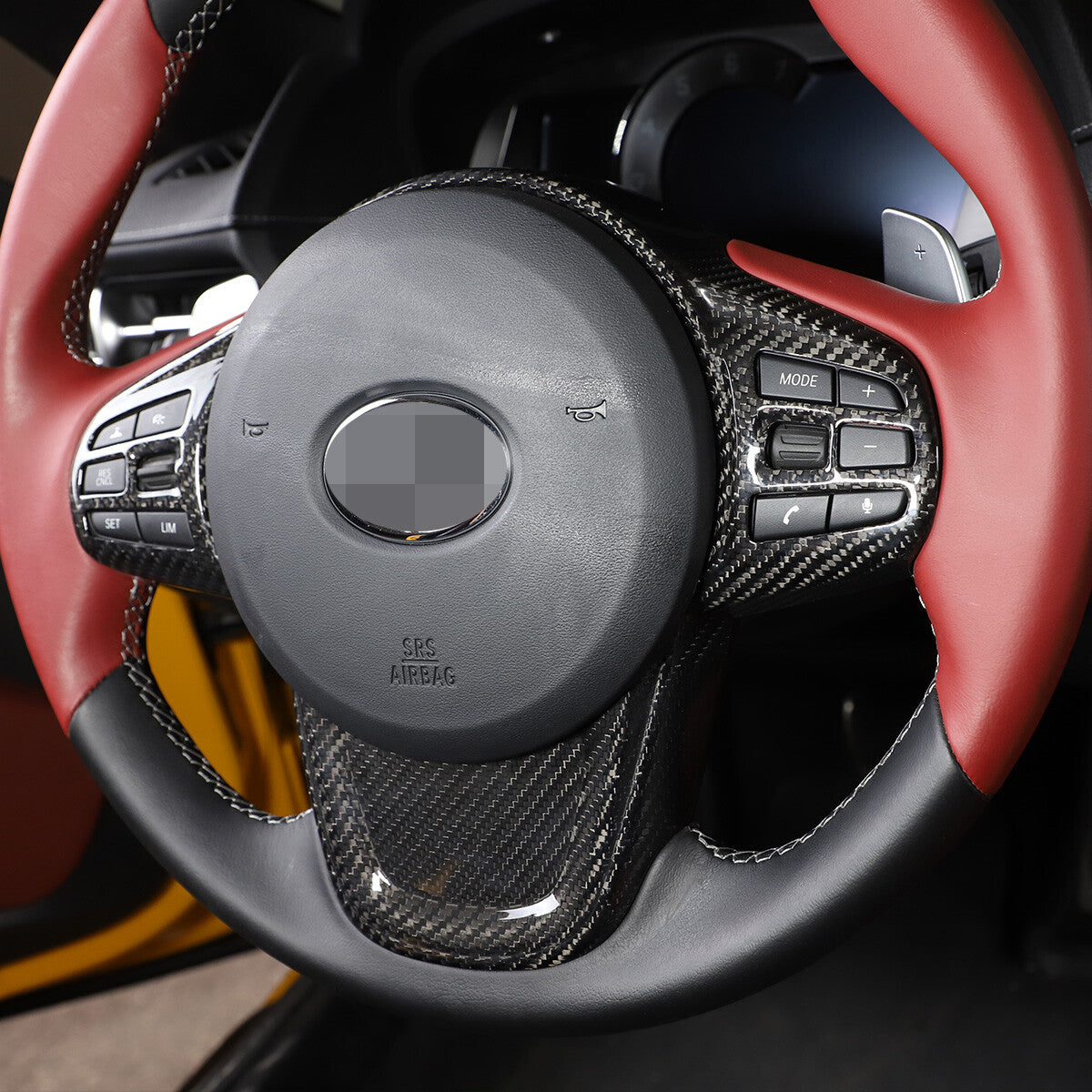 Real Carbon Fiber Full Interior Set Decor Trim Kit For Toyota Supra A90 MK5 19+ 11