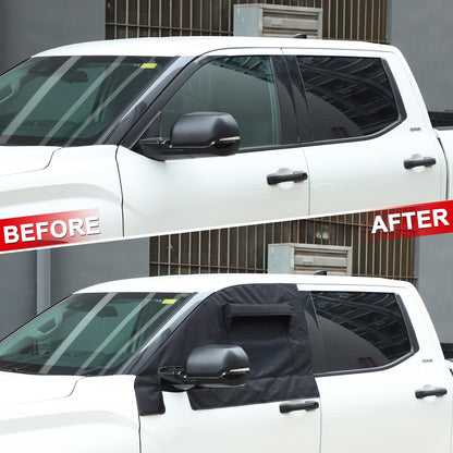 Front Window Sun Shade Sun Visor Protector Sunshade For Toyota Tundra 2022+ 3