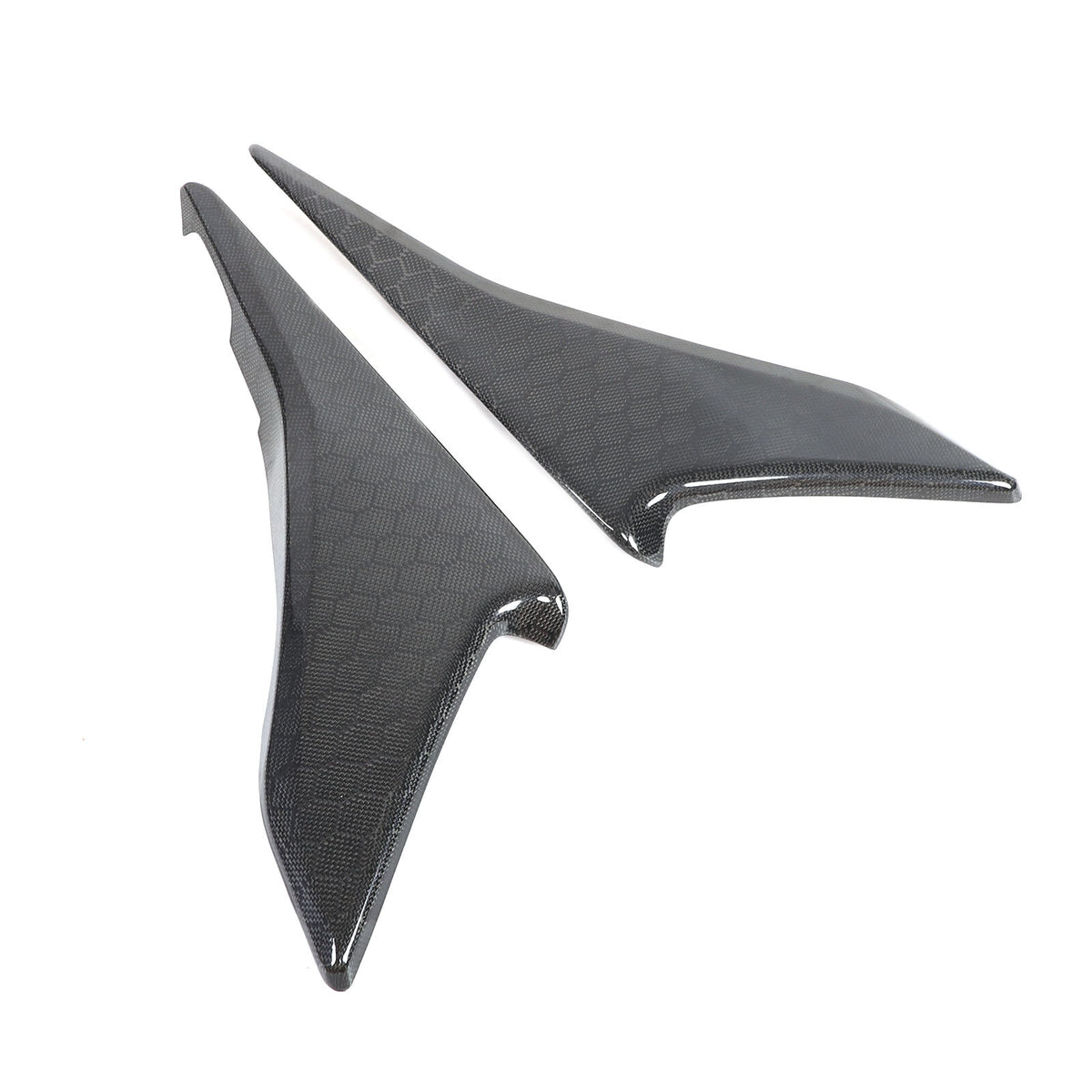 Real Honeycomb Carbon Fiber Interior Door Panel Cover Trim For Corvette C8 20-26 5