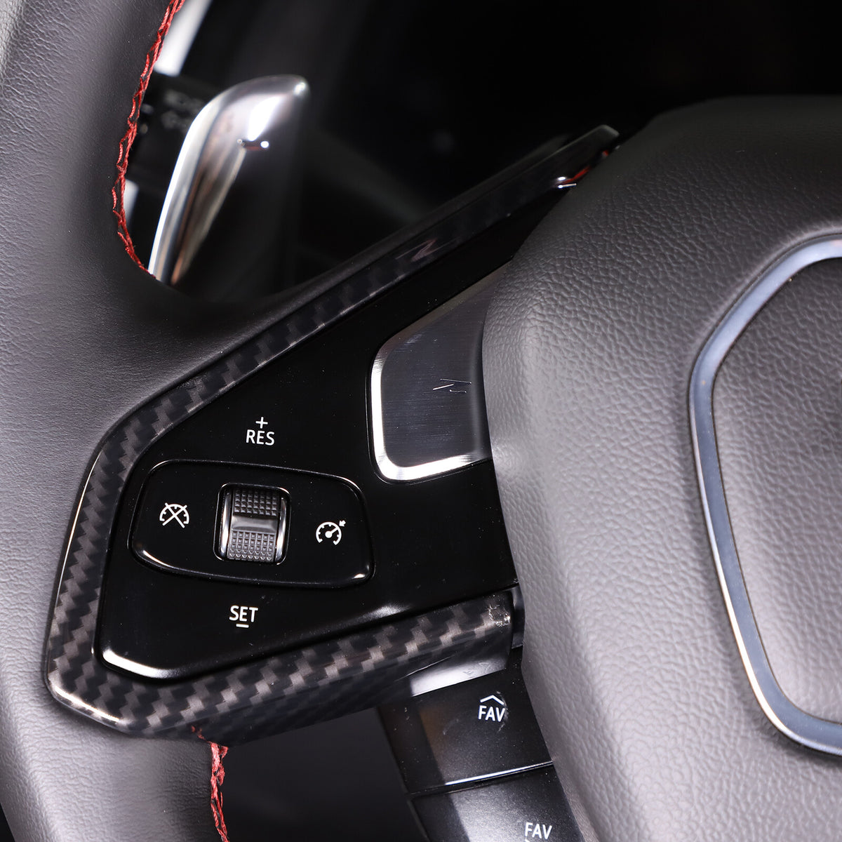 Carbon Fiber ABS Interior Full Decor Cover Trim Kit For Corvette C8 2020-2025 - Styles 6-10 11
