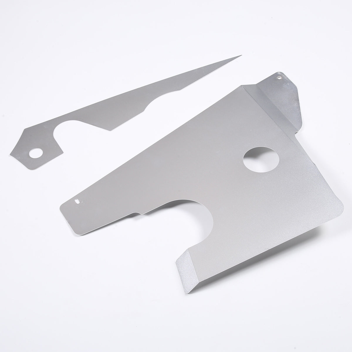 Silver Alloy Car Engine Side Panel Cover Accessories Kit For Corvette C7 2014-19 9