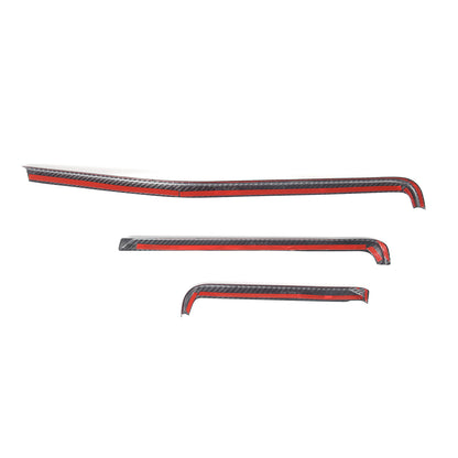 Real Carbon Fiber Interior Trim Cover For C8 Corvette Stingray Z51 Z06 Z07 20-25 43
