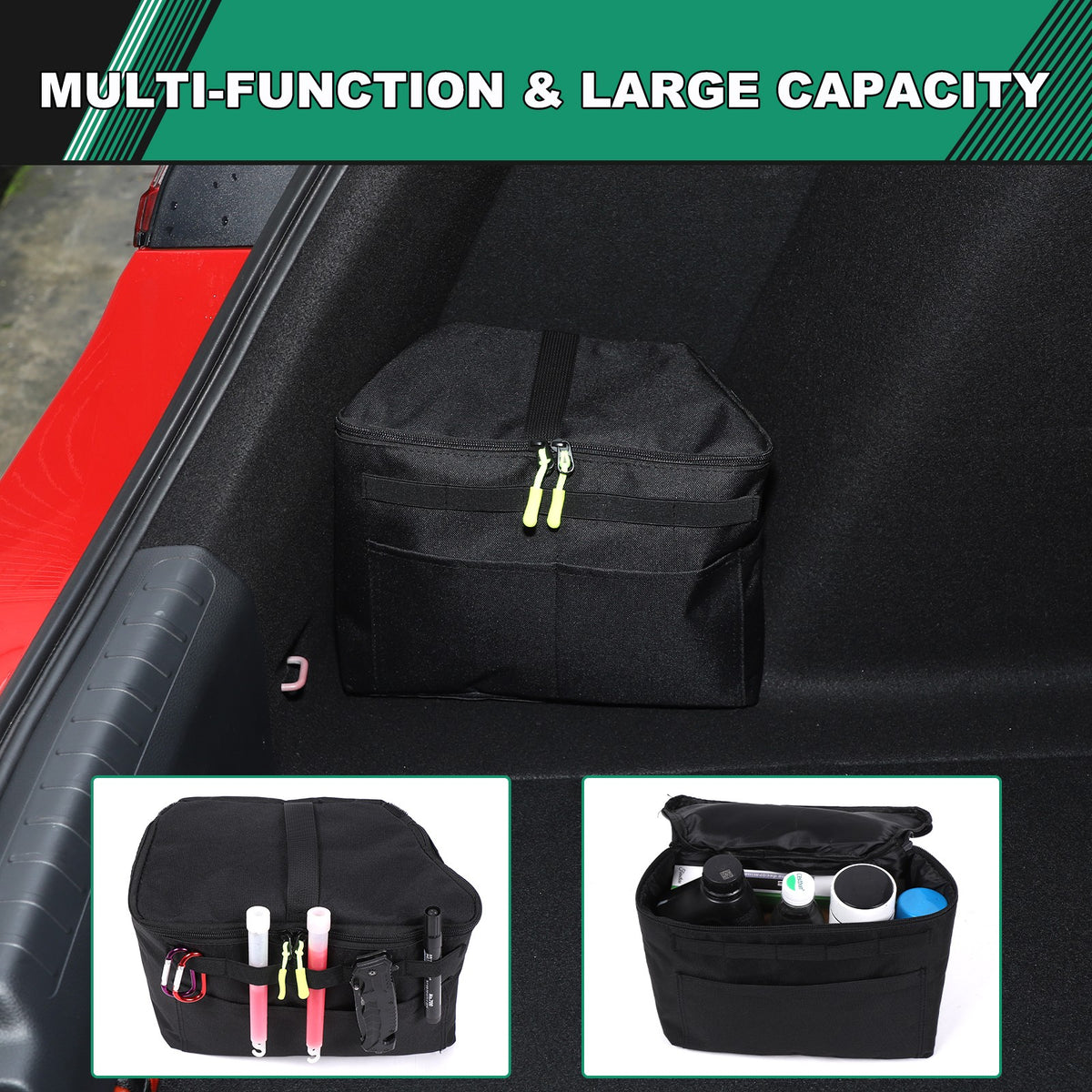 Trunk Left Side Storage Bag Box Tray For Honda Civic 11th Gen Hatchback 2021+ US 13