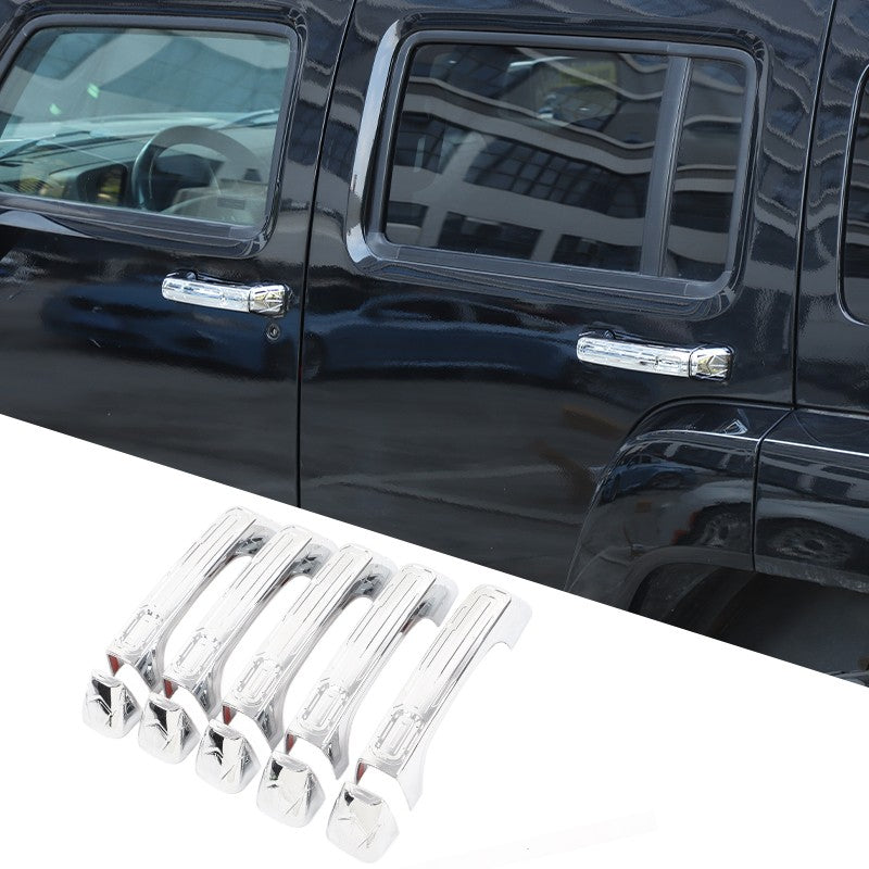 8PCS ABS Chrome Door Handle Cover Trim Shell Cover For Hummer H3 2005-09 US 24
