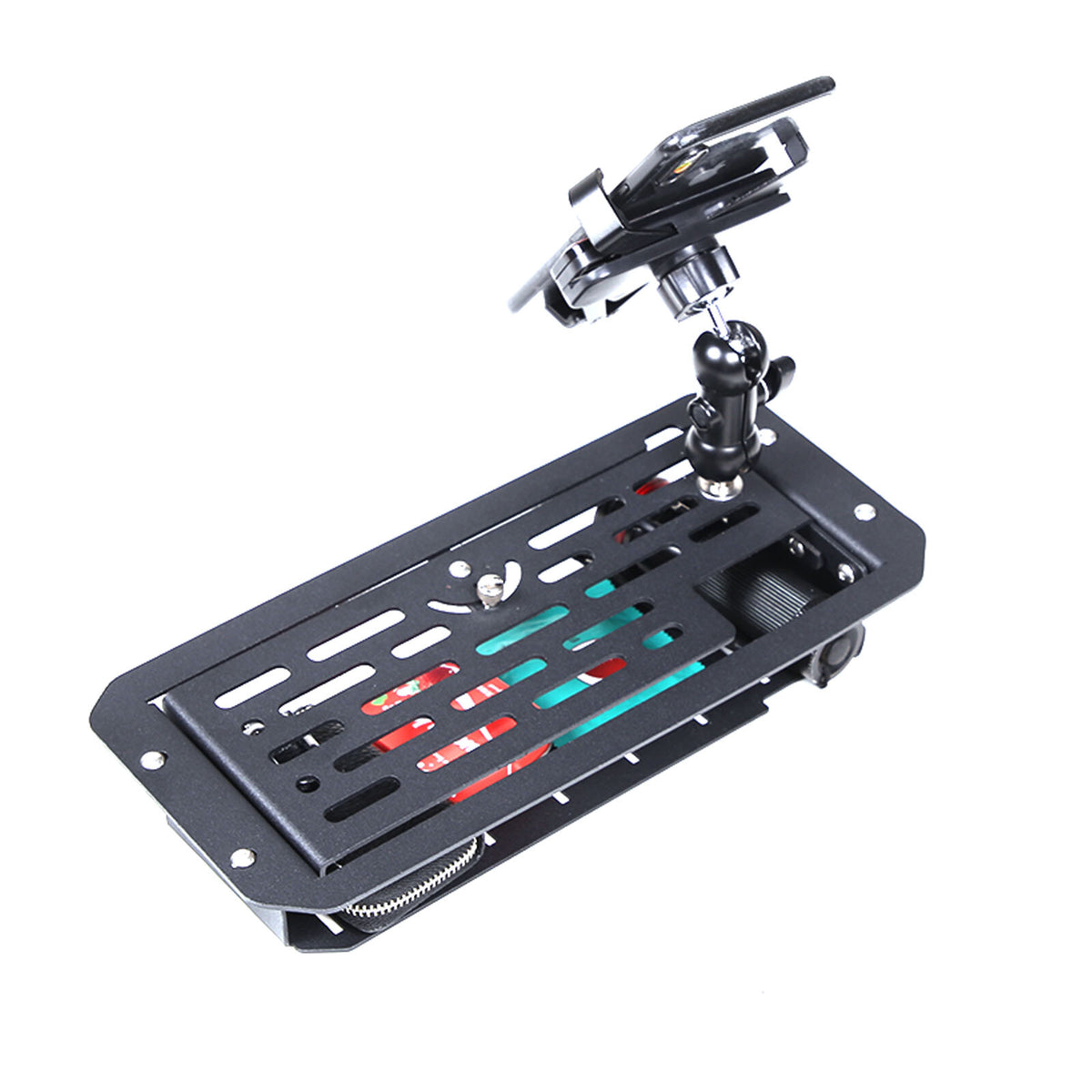 US Flag Dashboard mobile phone bracket storage box For Toyota Tundra 2022-26 5