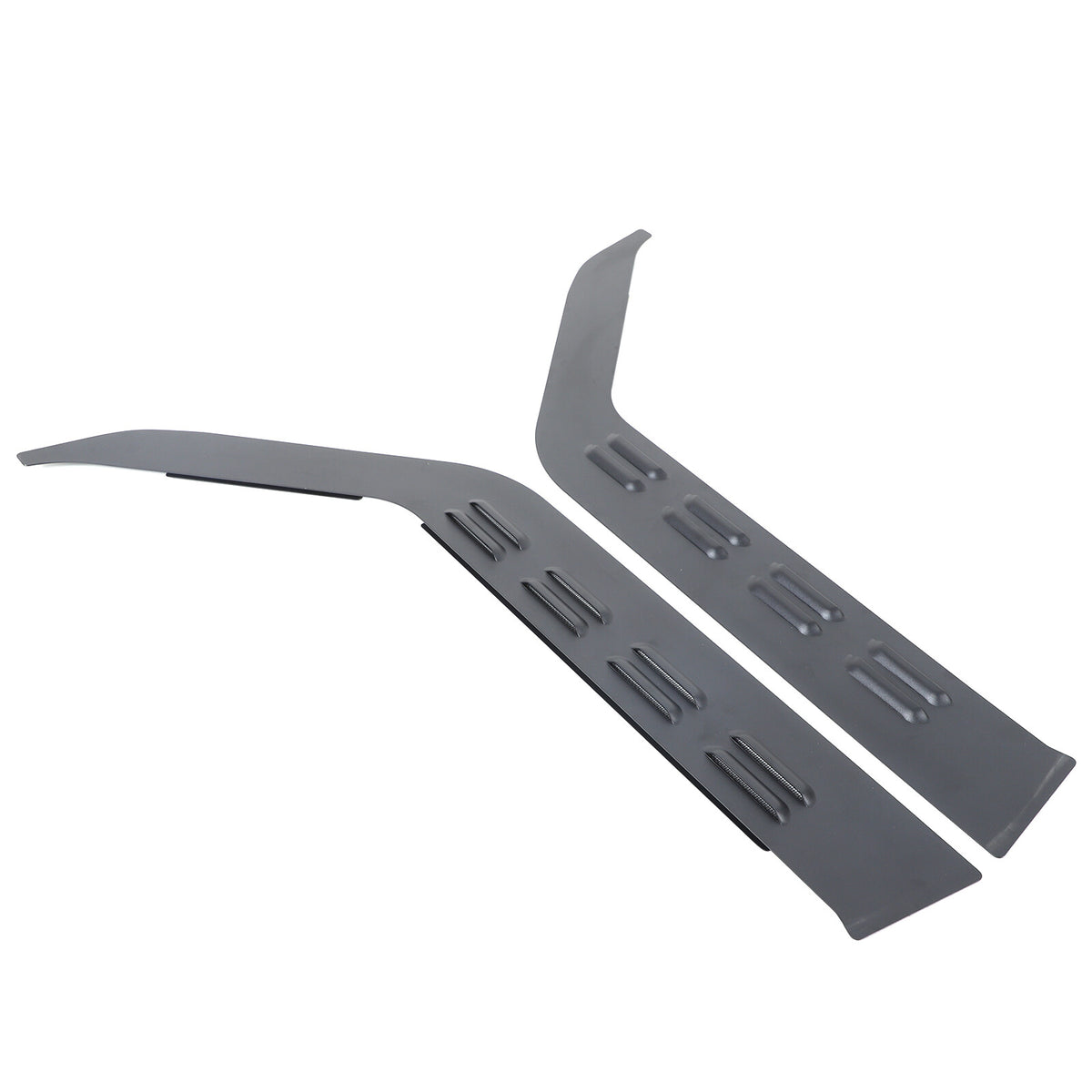 ABS Carbon fiber Front Window Louver Shutter Trim For LR Defender 110 130 20-25 10