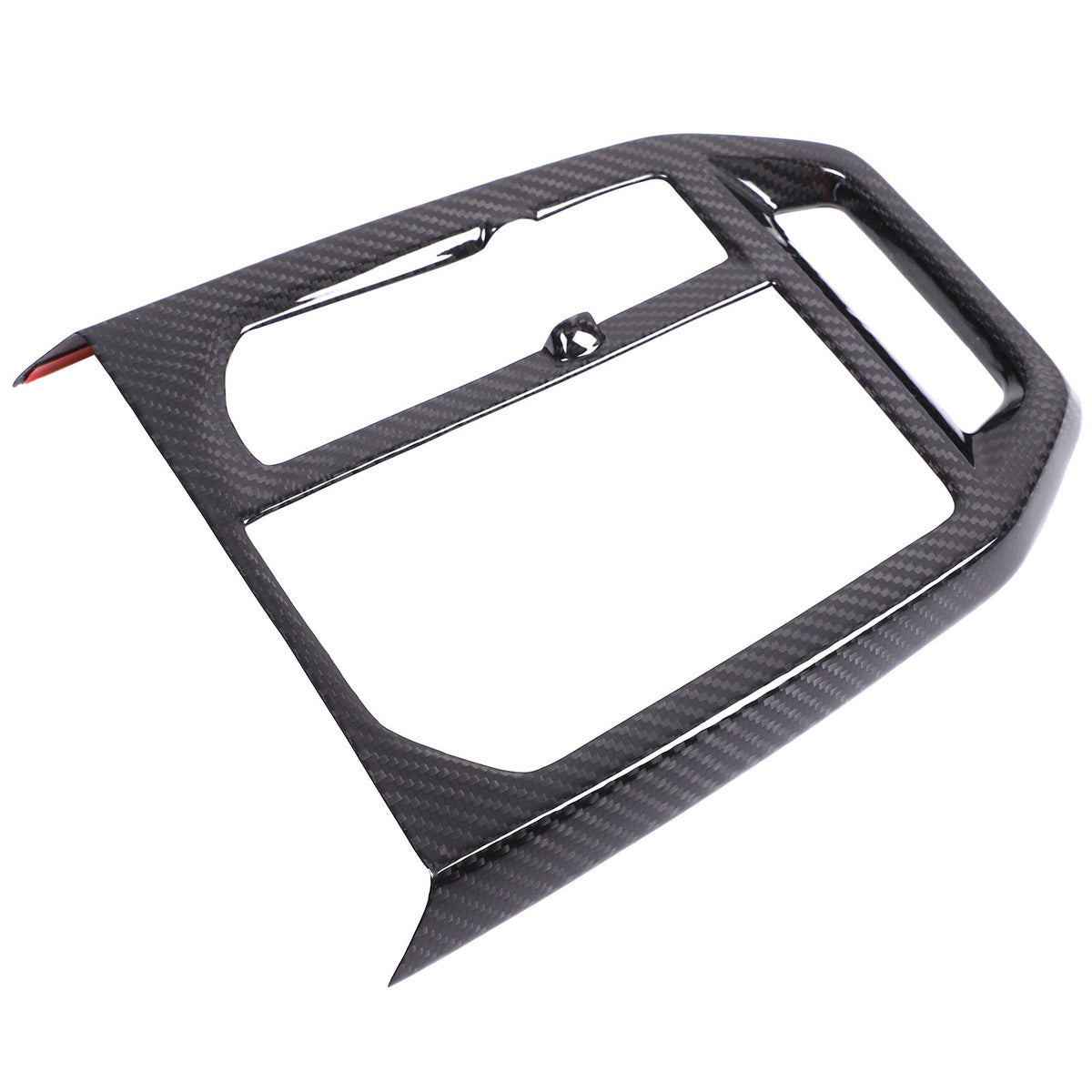 Real Carbon Fiber Center Console Gear Shift Frame Trim For BMW iX I20 2022-2024 3