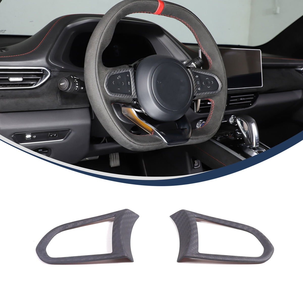 Matte Dry Real Carbon Fiber Full Interior Set Trim Kit For Lotus Emira 2021-25 - Variants 1-5 10