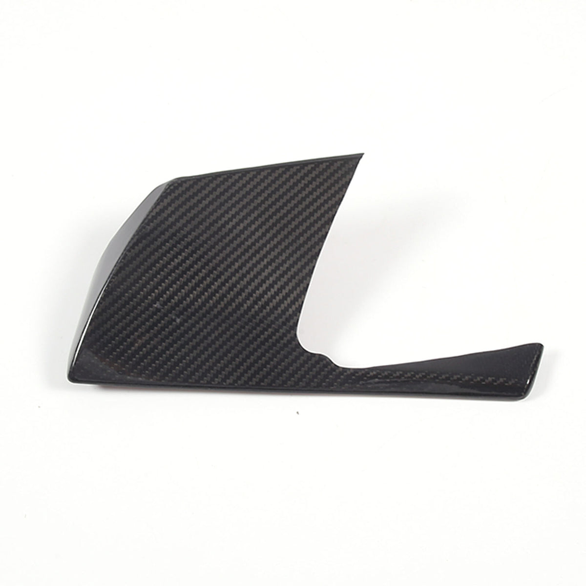 Real Dry Carbon Fiber Driver Side Air Vent Upper Trim For Corvette C8 20-25 8