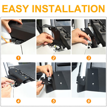 Replace A‑Pillar Lower Spotlight Antenna Bracket For Toyota Prado LC250 2024+ 8