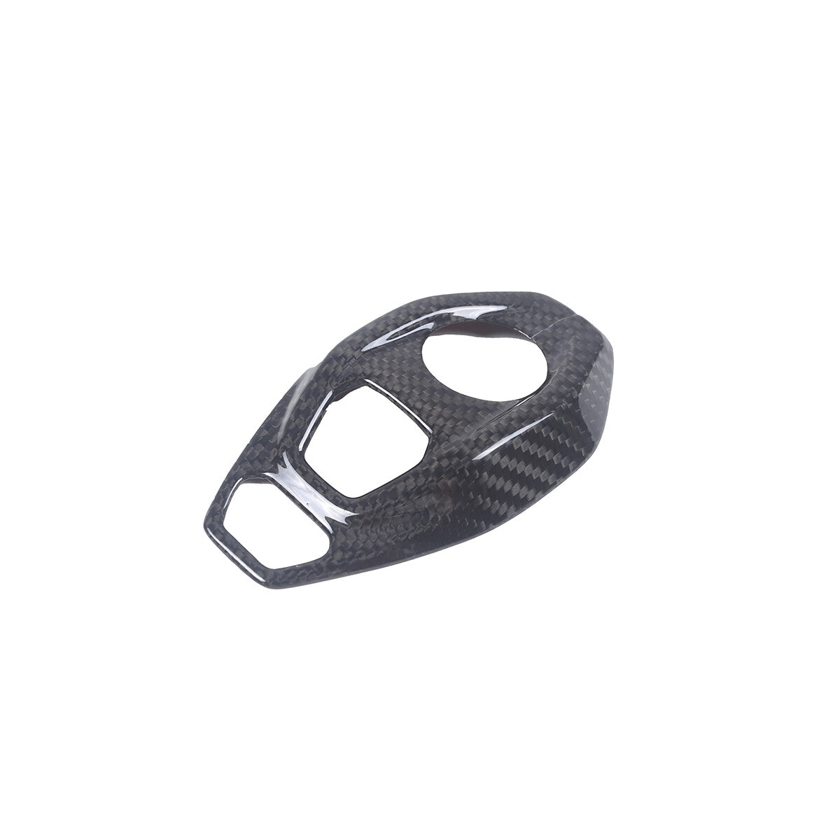 Real Carbon Fiber Console Gear Base Cover Trim For Lotus Emira V6 I4 2021-2025 6