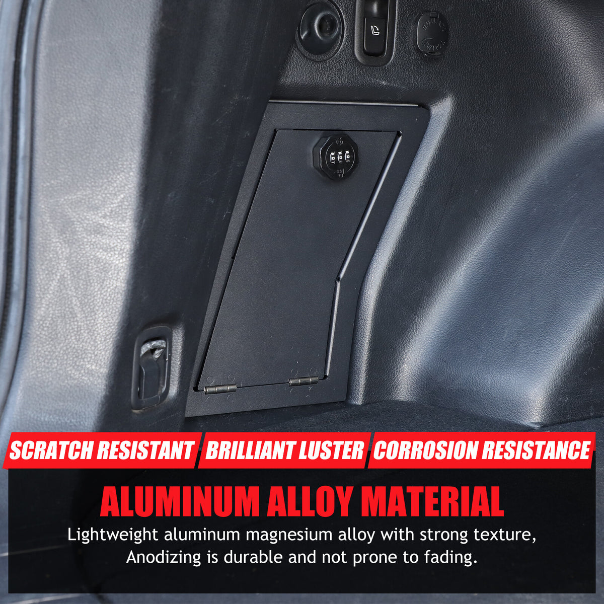 Rear Trunk Side Vault Safe Storage Lock Box For Subaru Forester 4th SJ 13-18 13