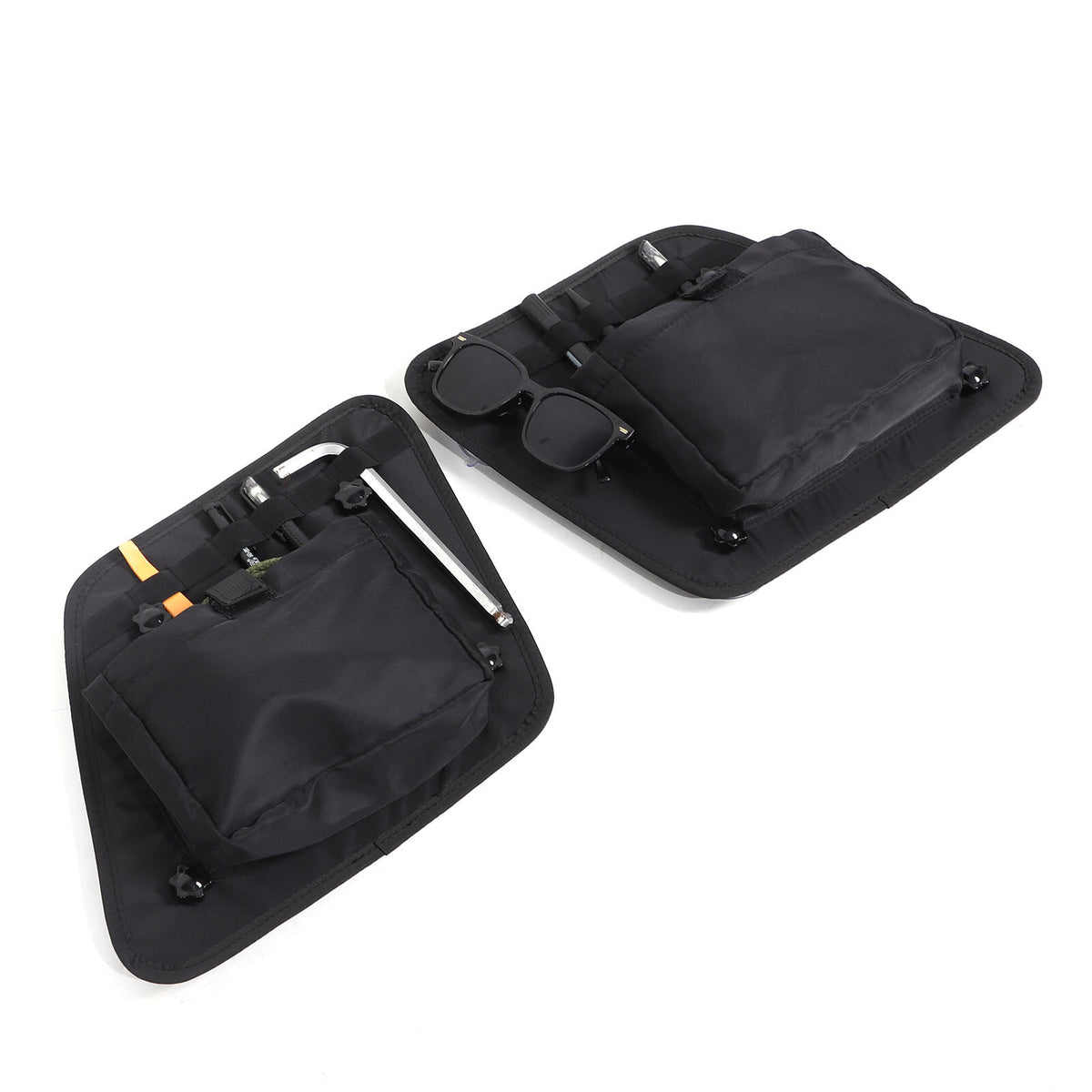 Rear Trunk Anti-roll Window Storage Bag Organizer Oxford For Toyota FJ 2007-2014 9