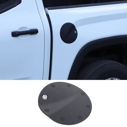 Locking Fuel Door Black Gas Tank Cap Cover Lock Key For Toyota Tundra 2022-2026 12