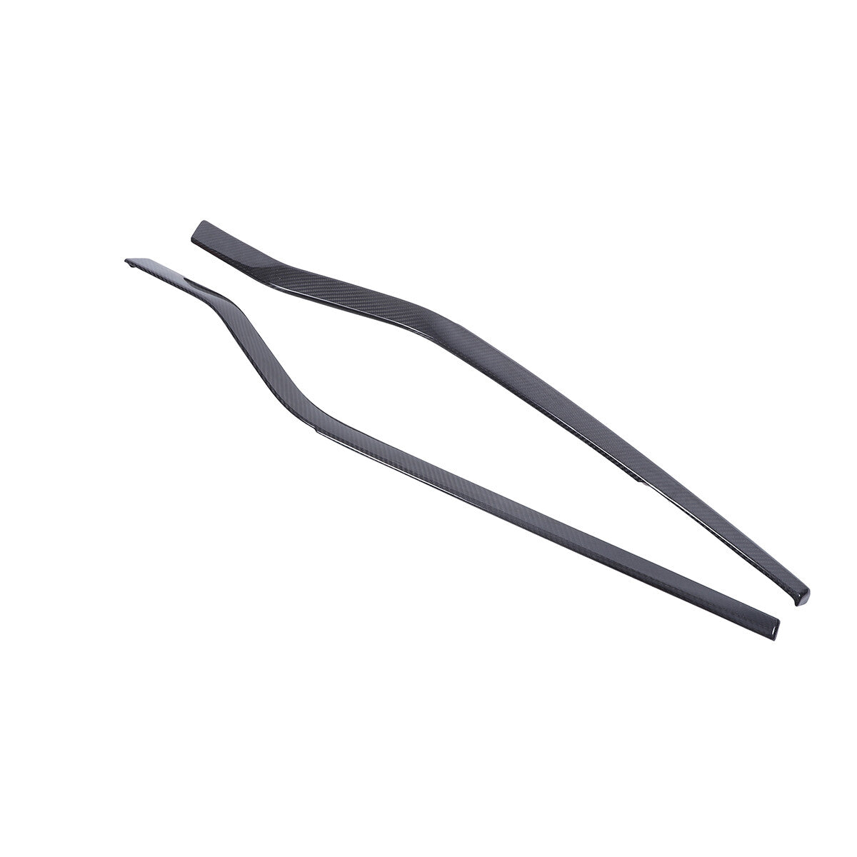 Real Carbon Fiber Interior Door Panel Strip Trim For Lotus Emira V6 i4 23-25 US 6