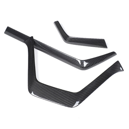 Real Dry Carbon Fiber Interior Center Trim For Corvette C8 2026+ Stingray ZR1 67