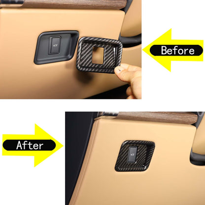 Carbon Center Console Trim Interior Cover Set For Range Rover Sport/Vogue 23-24 16