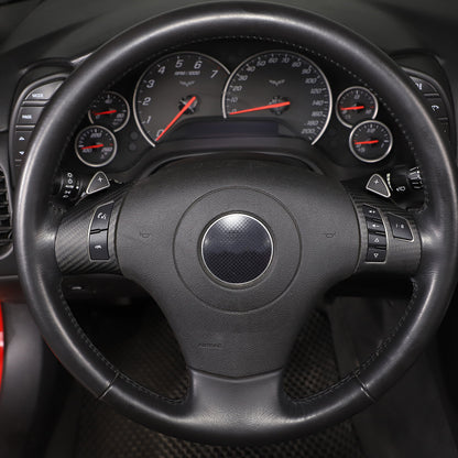 Matte Dry Real Carbon Fiber Center Console Trim Cover For Corvette C6 2005-13 70