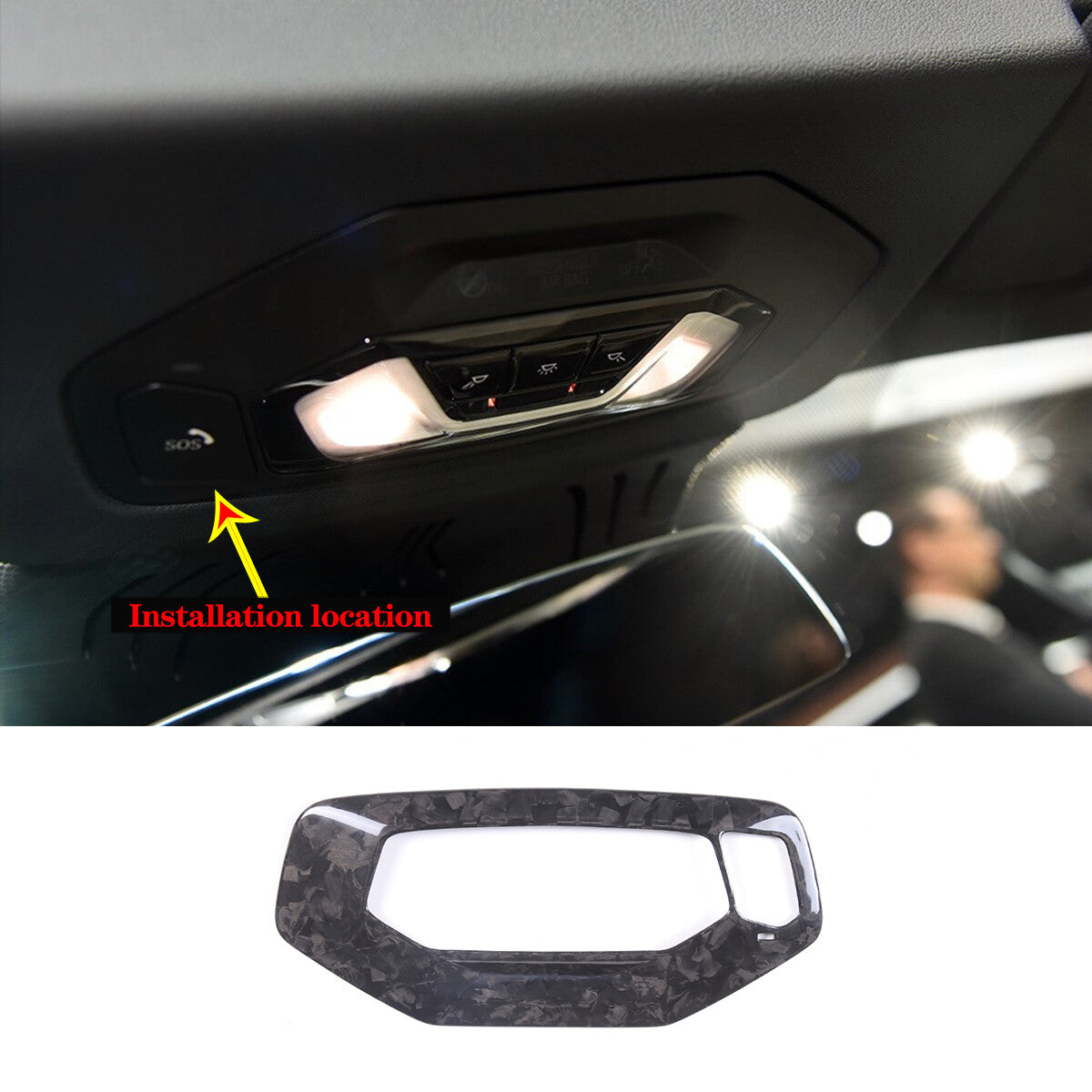 Front Reading Light Trim Panle Cover For BMW 8 Series G14 G15 840i M850i 2019-22 3