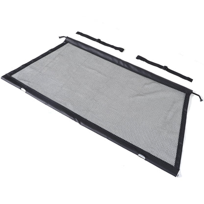 Black Cargo Back Seat Trunk Isolation Net Pet Barrier For Volvo XC60 2018+ 9