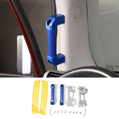 Blue A-pillar Handle Replacement Trim For 2007-2021 Toyota FJ Cruiser 15