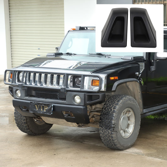 Replacement Matte Black Front Bumper Side Corner Trim For Hummer H2 03-09 US 1