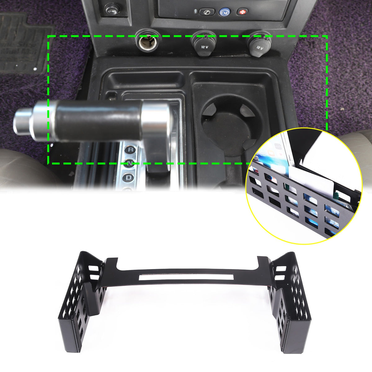 Gear Trunk Rear Side Rack Storage Box Window Molle Panel For Hummer H2 2003-2007 38