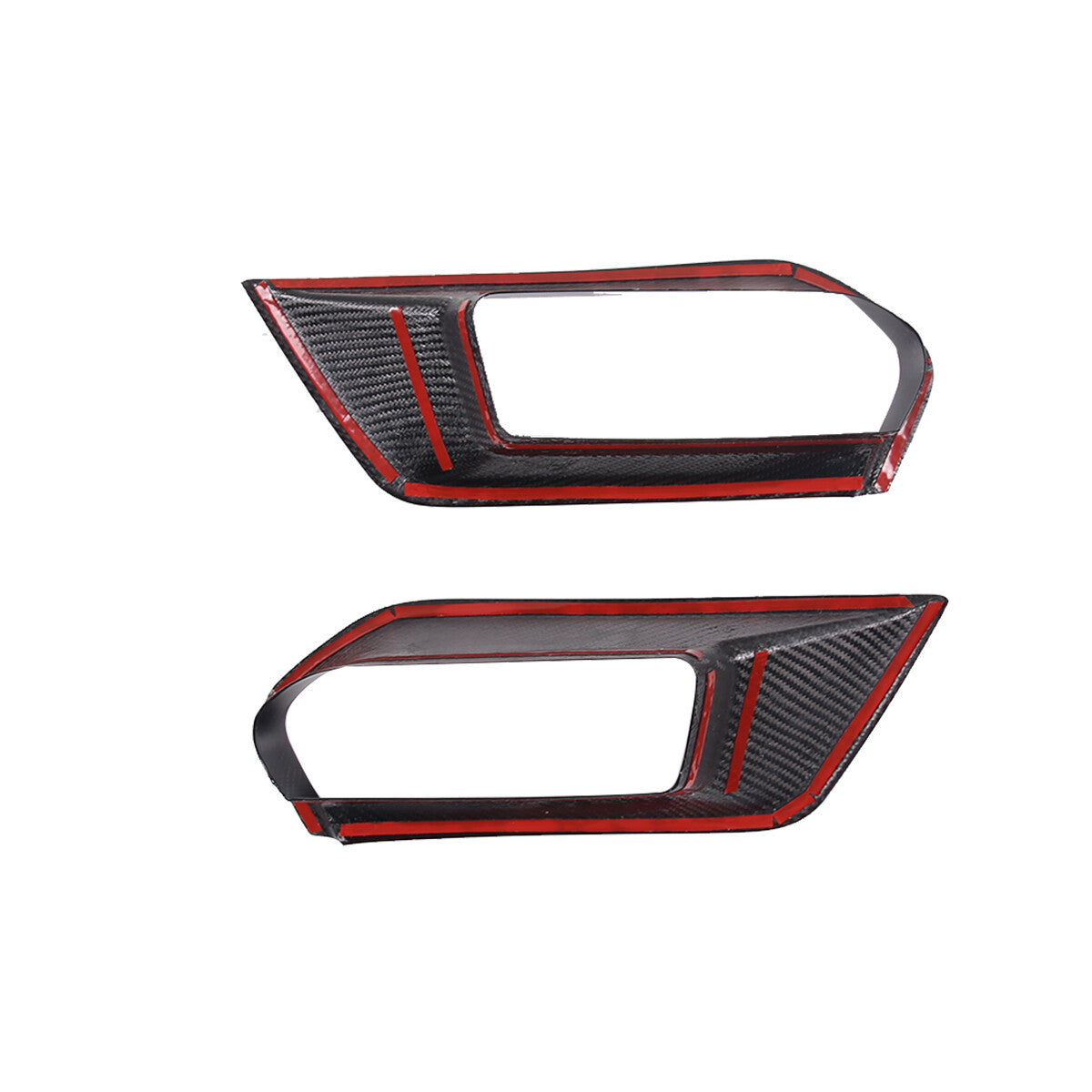Real Carbon Fiber Interior Dashboard Trim Cover Decor Kit For Corvette C7 14-19 117