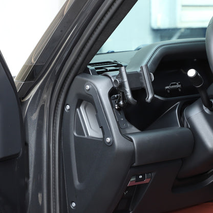 Driver Side Dashboard Phone Holder Bracket For Land Rover Defender L663 2022 16