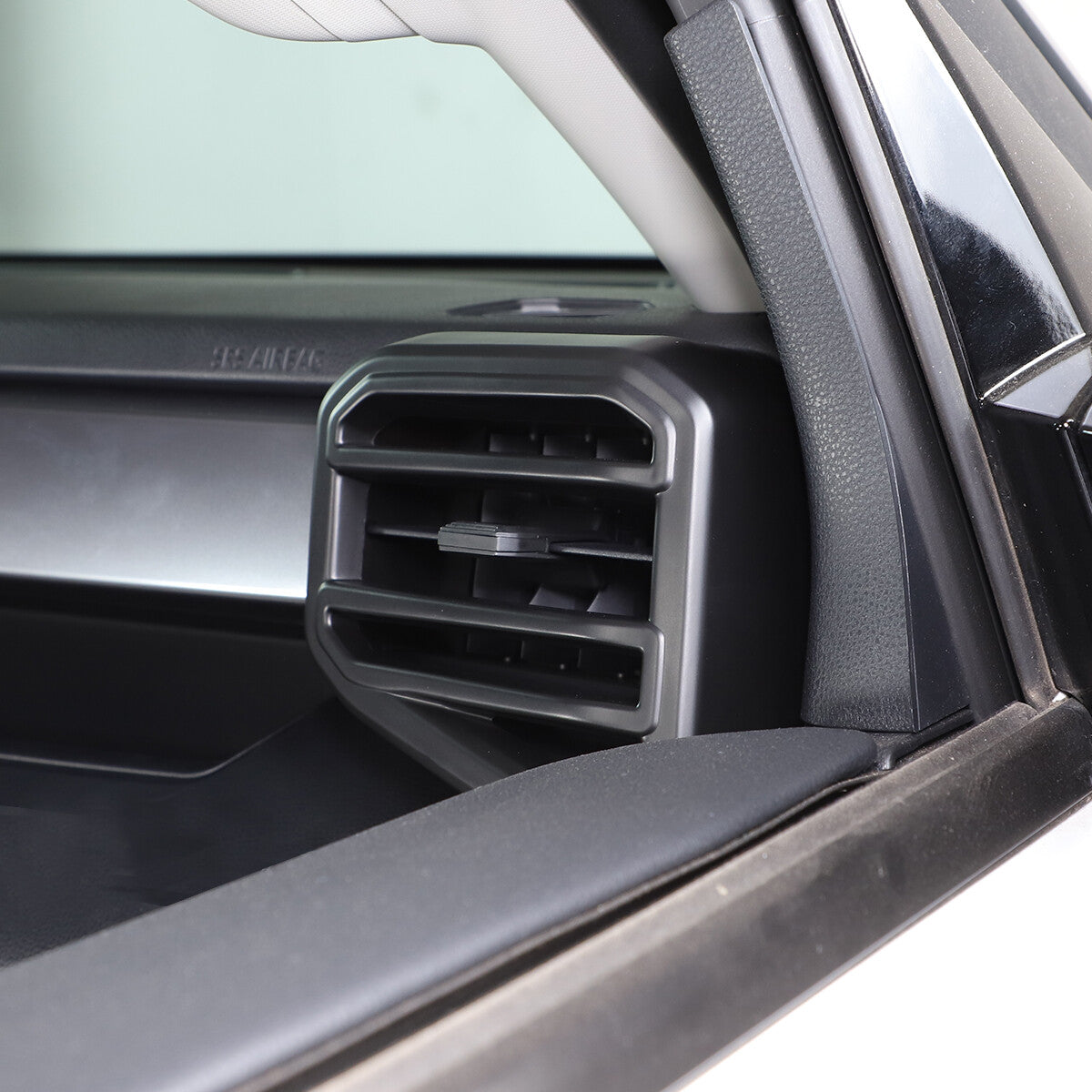 Matte Black ABS Interior Decoration Cover Trim Kit For Toyota Tundra 2022-26 US - Variants 6-10 36