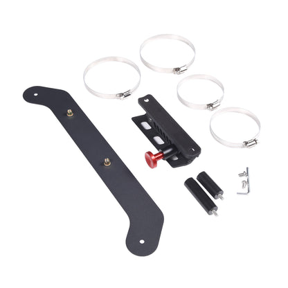 Black Steel Trunk Fire Extinguisher Bracket Holder For Toyota FJ Cruiser 2007-21 11