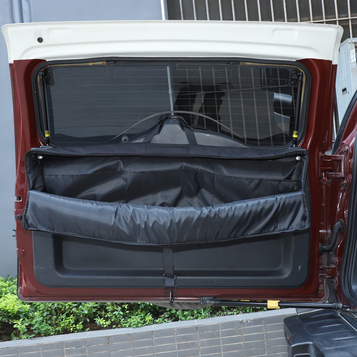 Trunk Rear Door Tailgate Hanging Storage Bag Tray For Toyota FJ Cruiser 2007-21 6