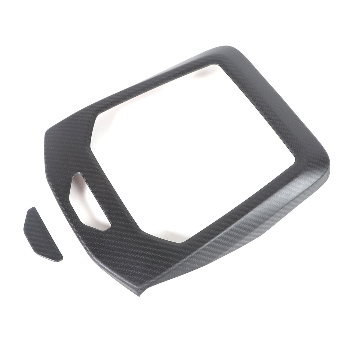 Matte Carbon Fiber Console Gear Panel Trim Cover For BMW 5 Series G60 i5 2024+ 7