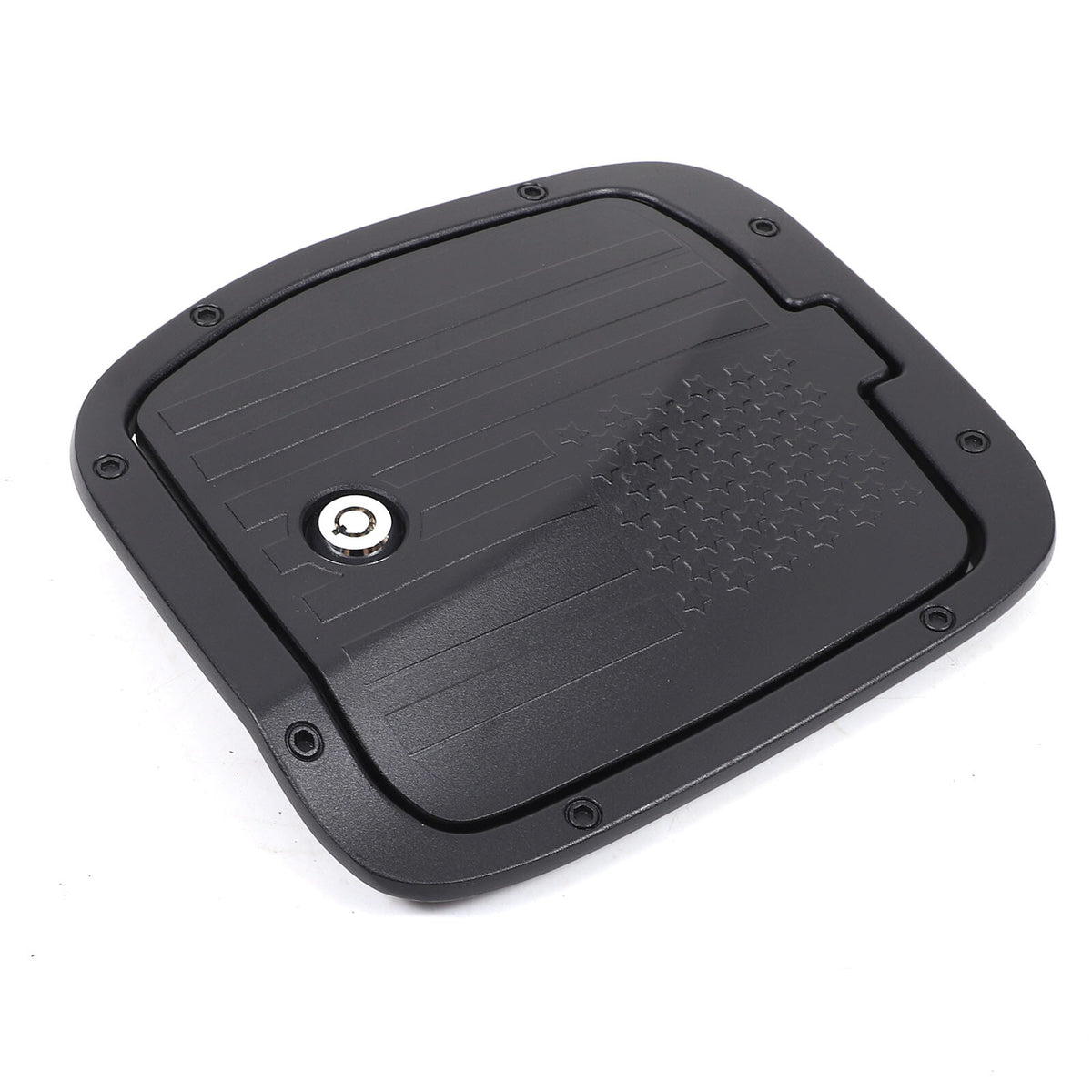Star Alloy Locking Fuel Door Gas Tank Cap Cover Lock Key For Toyota Tacoma 16-23 3