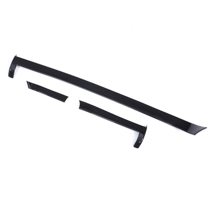 Glossy Black Center Console Air Vent Trim Strip For Hyundai Santa Cruz 2022+ US 9