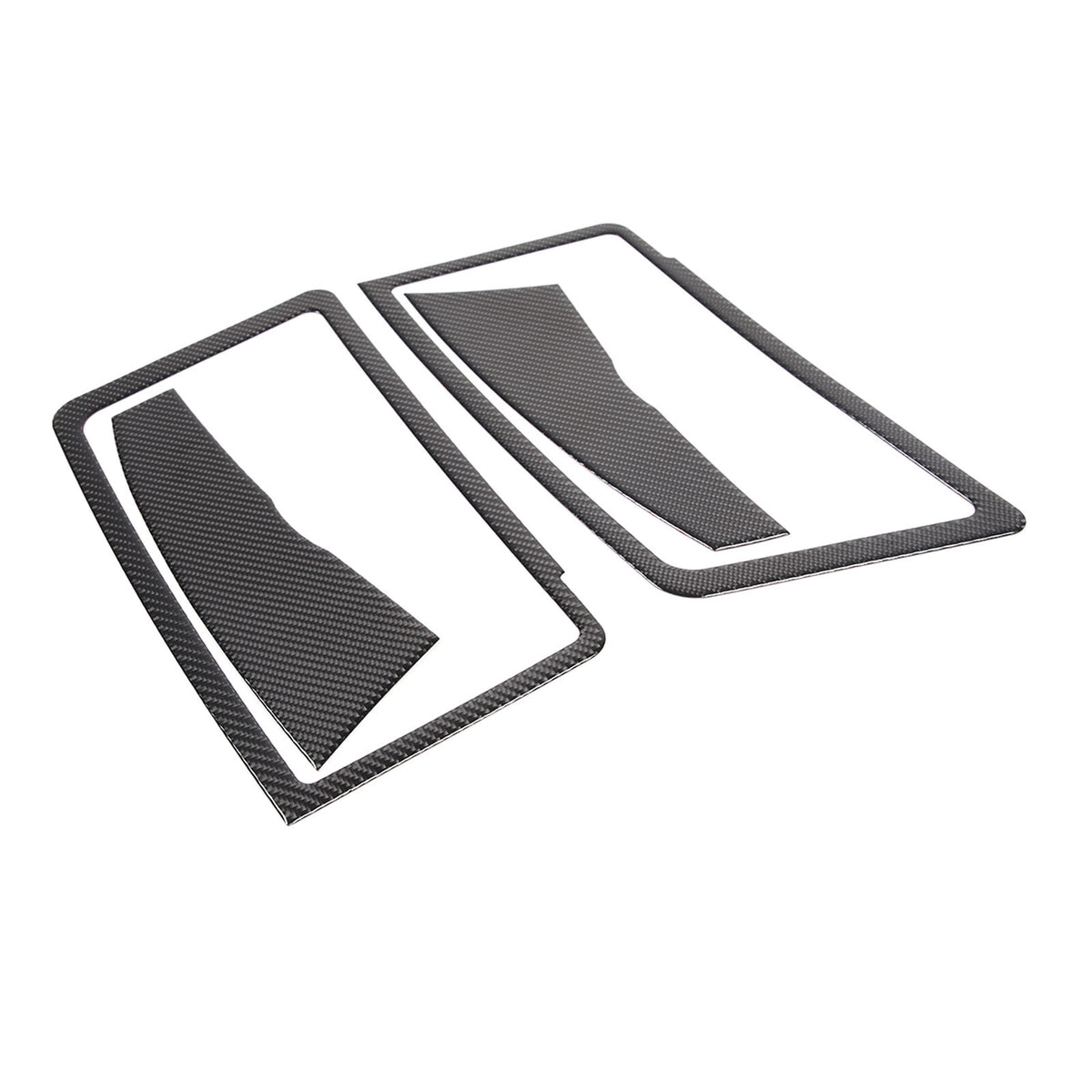 Carbon fiber Front headlight lamp cover Trim For Land Rover Defender 90 110 20+ 15