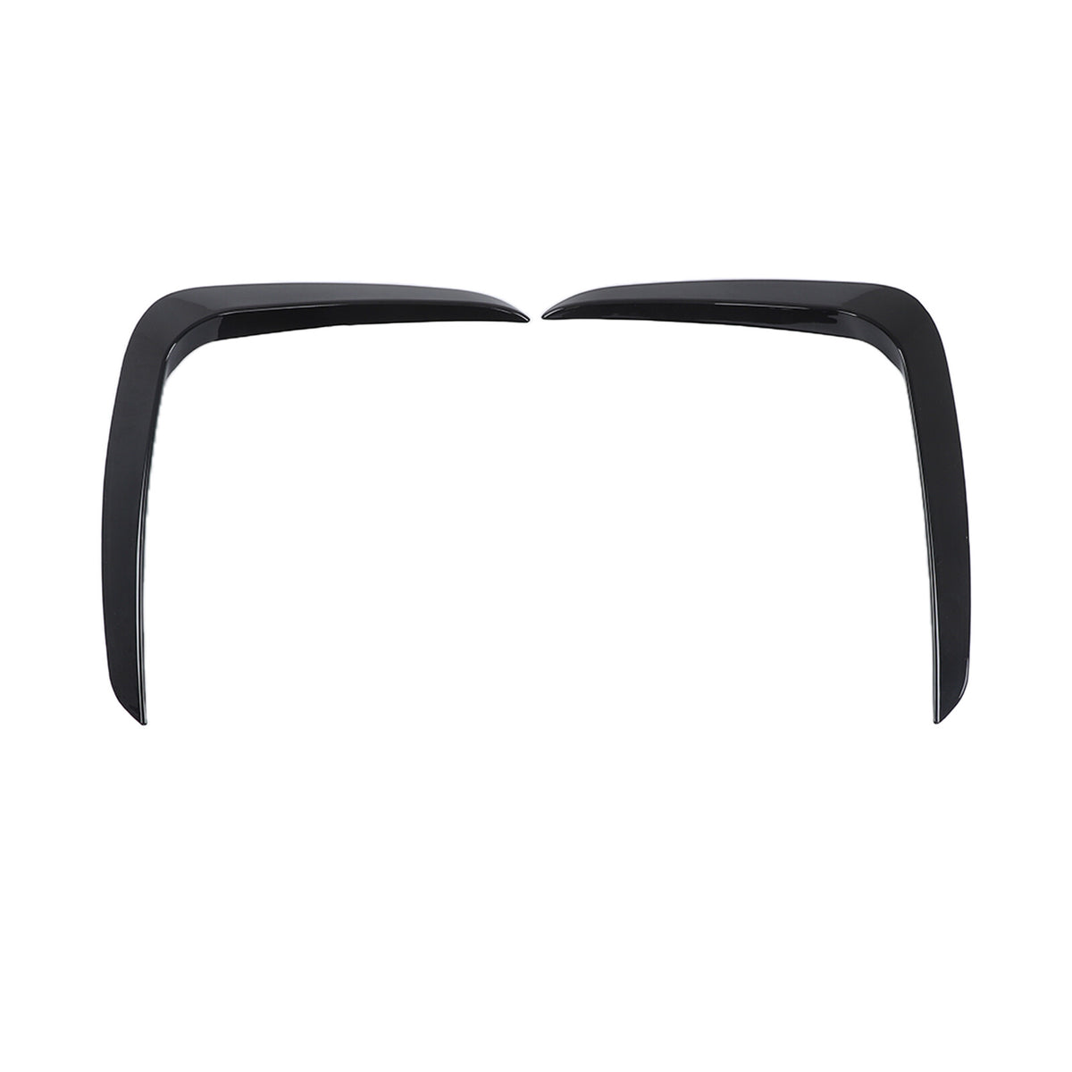 Glossy Black Front & Rear Bumper Trim Set For BMW X3 X4 G01 G02 M Sport 2022+ 9