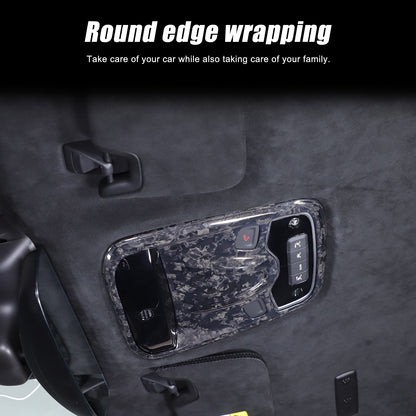 Forged Real Carbon fiber Reading light Switch Trim Cover For Lotus EMIRA 2021-25 14