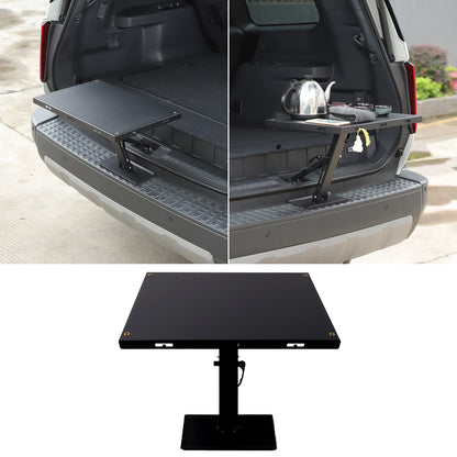 Car Camping Portable Trunk Lock Latch Table For Toyota LC250 Prado 2024+ 14