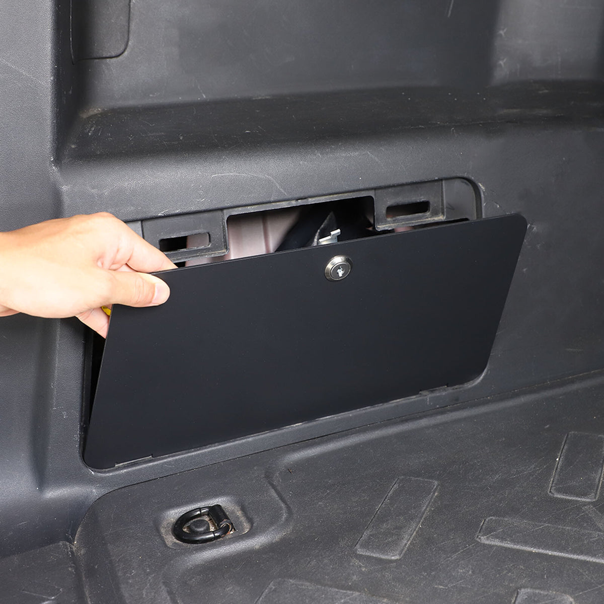 Rear Trunk Side Vault Safe Cargo Storage Lock Box For Toyota FJ Cruiser 07-21 US 2