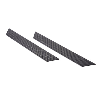 Carbon Fiber Door Plate Sill Scuff Cover Trim For C8 Corvette Stingray 20-26 US 5
