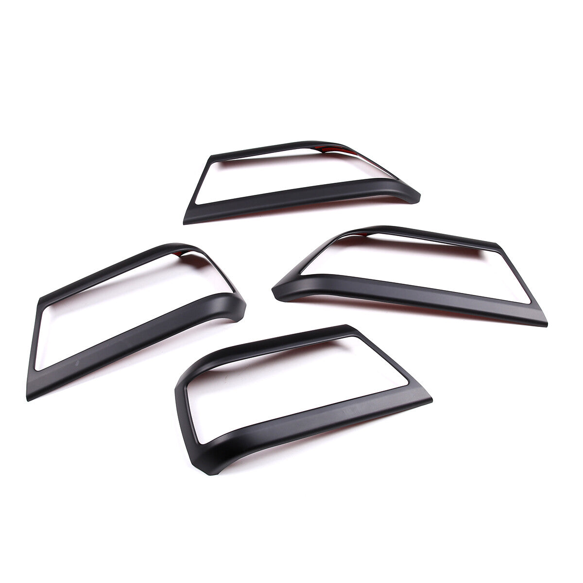 Matte Black Inner Door Handle Trim Cover For Land Rover Defender 110 2020-23 3