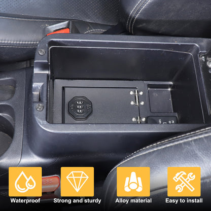 Center Console Safe GUN Storage Lock Box W/ TRAY For Acura RDX 2011-2018 12