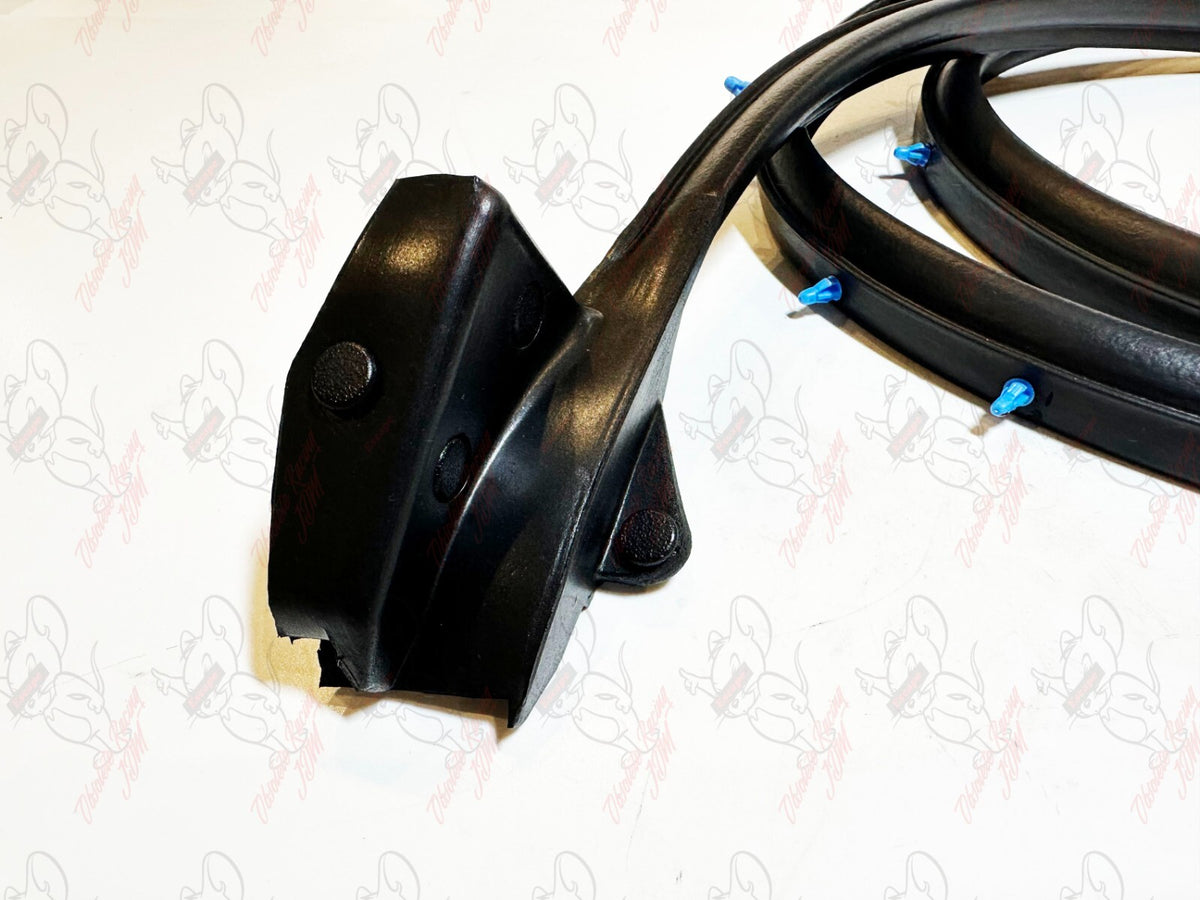 Nissan 180SX 240SX Silvia S13 Genuine Door Weatherstrip Right & Left Seals Set 15