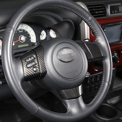 ABS Carbon Fiber Full Interior Center Decoration Trim Kit For FJ Cruiser 2007-21 - Styles 1-5 8